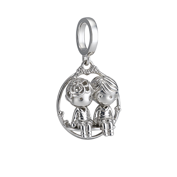 Berloque Prata Casamento Eterno AMARTY