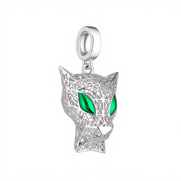 Berloque Prata Pantera Amazonia - AMARTY